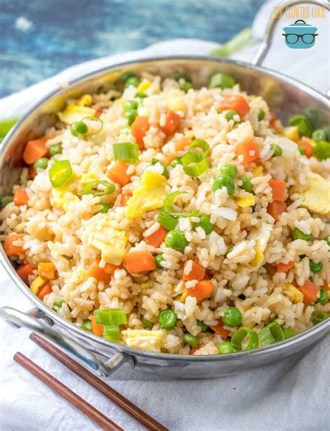 Easy Vegetable Fried Rice Side Dishes Sidedishes Fried Rice