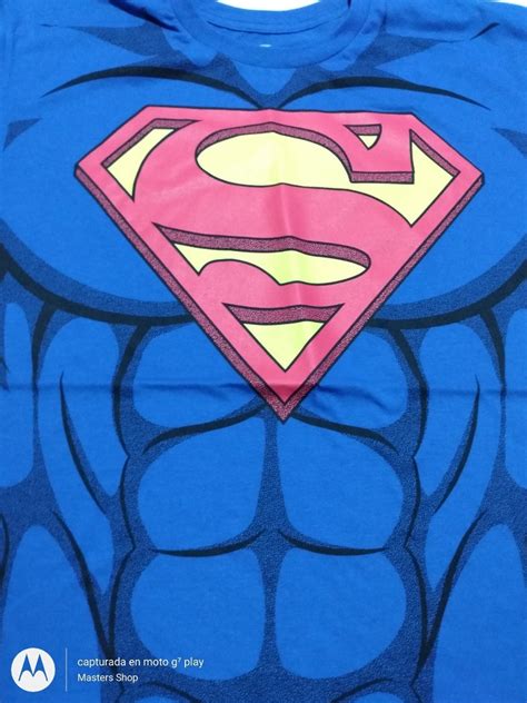 Playera Superman Torso Dc Comics Original Mercado Libre