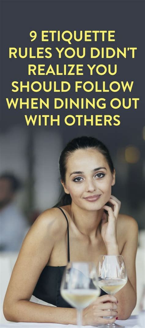 9 Etiquette Rules You Probably Didn’t Realize You Should Follow When Dining Out With Others