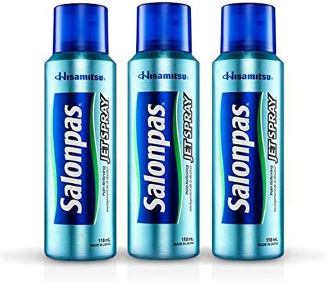 Amazon Salonpas Spray De Chorro Para Aliviar El Dolor Onzas