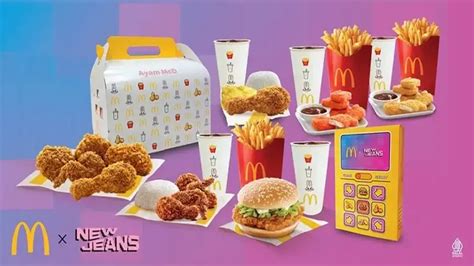 Menu Kolaborasi McD X New Jeans Sudah Bisa Dibeli Hari Ini Cek Harga