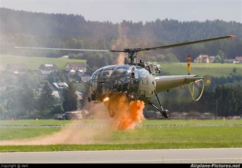 3e Ki Austria Air Force Sud Aviation Sa 316 Alouette Iii At Zeltweg