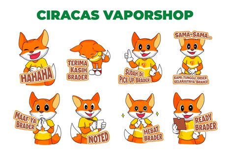 Mascot And Stickers Project Behance