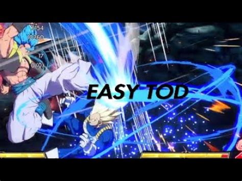 EASIEST Blue Gogeta TOD Ever DBFZ YouTube