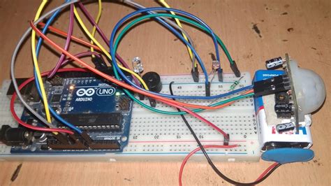 Arduino Based Security System Using Gsm And Pir Sensor Hacksterio Images