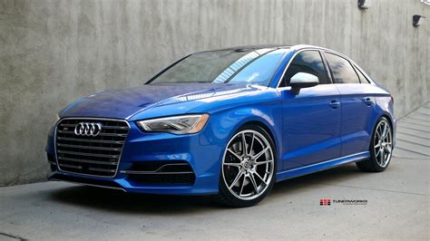 Audi S V Blue With Hre Ff Aftermarket Wheels Wheel Wheel Front