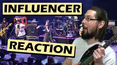 Band Maid Influencer Reaction Live Version Musician Reacts Youtube