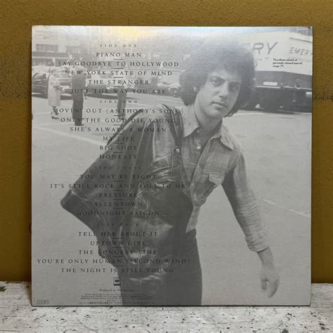 Yahooオークション 美盤 2lp 帯付き ビリー・ジョエル Billy Joel