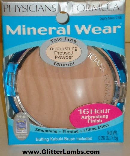 Glitter Lambs: Physicians Formula Mineral Wear Airbrushing Pressed ...