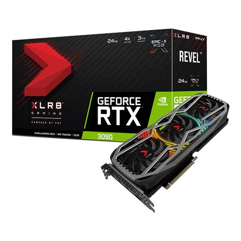 Pny Geforce Rtx 3090 24gb Xlr8 Gaming Epic X Rgb Triple Fan Edition