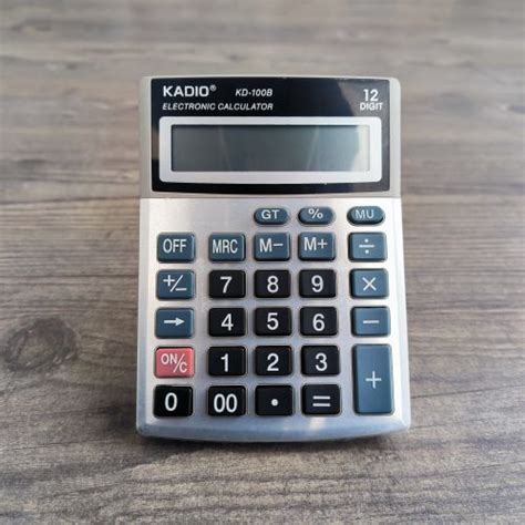 Calculadora Electr Nica Kd B D Gitos Portable Kadio