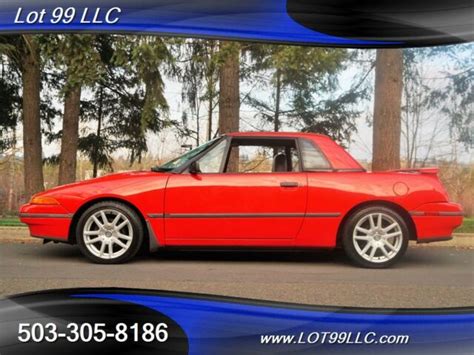 1991 Mercury Capri Xr2 Turbo 136k Miles 5 Speed 1 6l Turbo 132hp Convertible 5 For Sale Photos