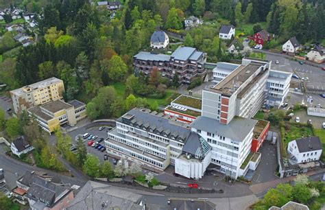 Luftbild Krankenhaus Maria Hilf Daun Tourismus Netzwerk GesundLand