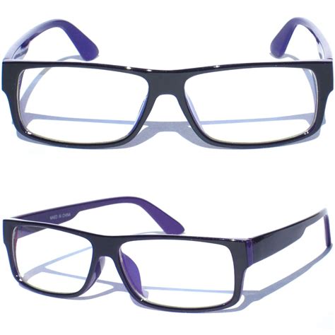 Purple Nerd Glasses