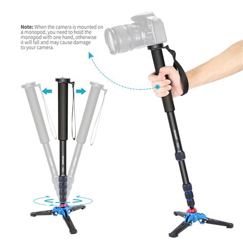 Neewer Extendable Camera Monopod With Tripod Base For Canon Sony Dslr Camera 191073022850 Ebay