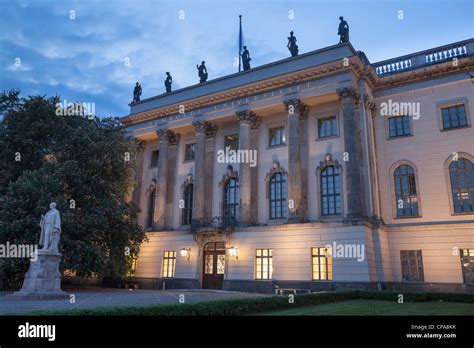 Humboldt University Berlin Germany Stock Photo Alamy