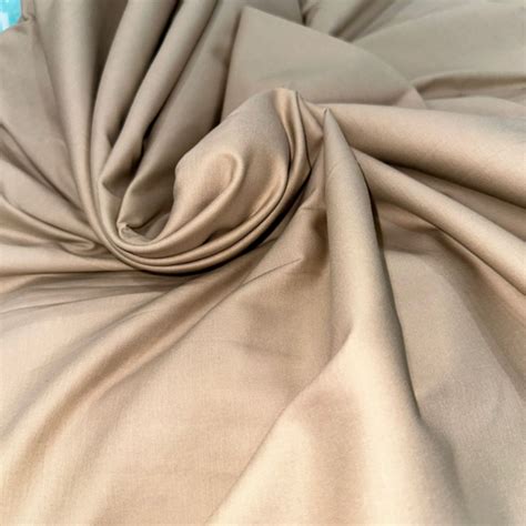 Cotton Saten Beige Grandes Tiendas Florencia