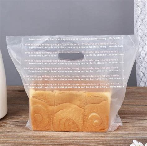 Printed Plastic Bakery Bag Capacity Kg Packaging Size