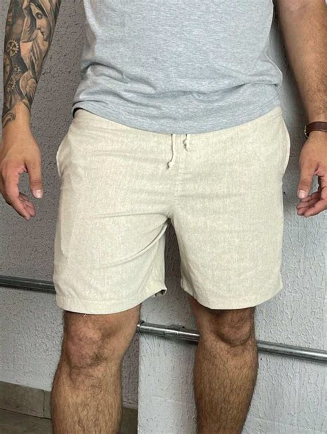 Kit Bermudas Em Linho Premium Shorts Linho Shorts Mauricinho Shein