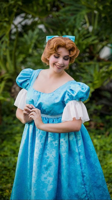 Sale Wendy Darling From Peter Pan Adult Costume Wig A True Etsy