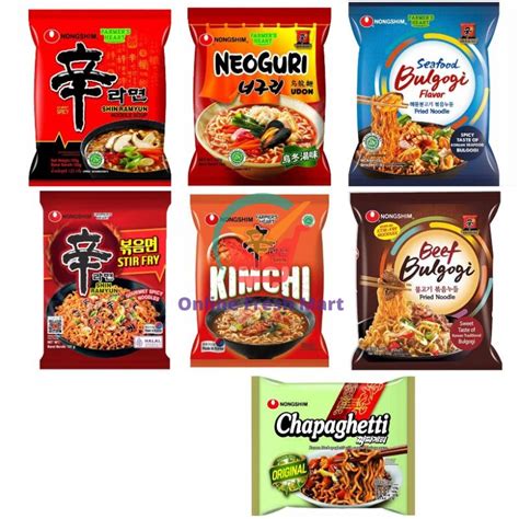 Jual NONGSHIM Neoguri Udon Mie Instan Korea Shin Ramyun Mushroom Kimchi