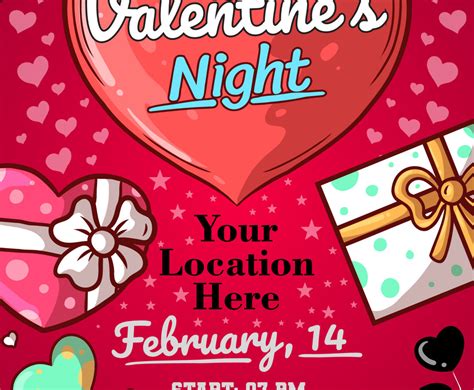 Valentine Poster Concept Vector Art Graphics Freevector