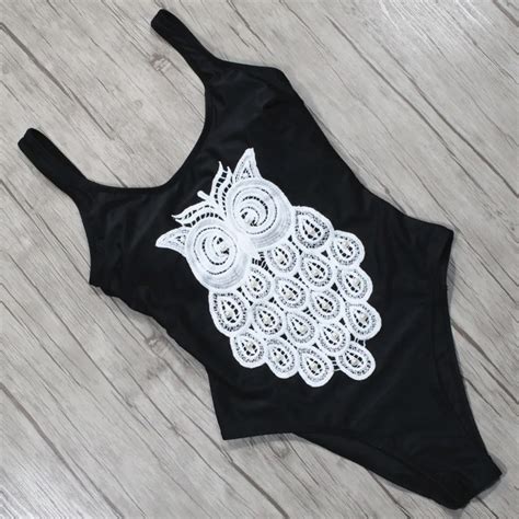 2018 Sexy One Piece Swimsuit Women Swimwear Print Bodysuit Backless Cut