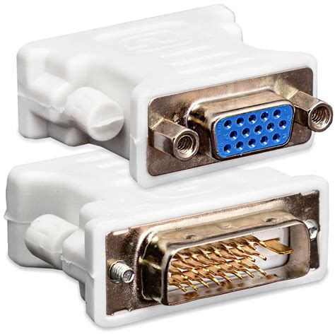 Adaptador Conversor Dvi Dvi D Pinos Para Vga D Sub Faz A Boa