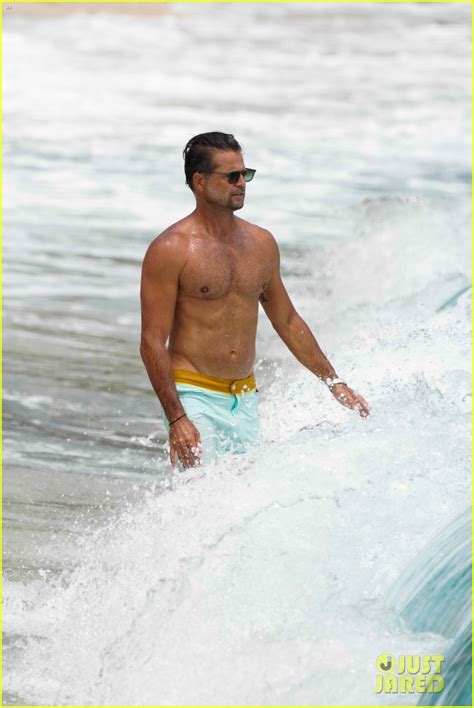 Photo David Charvet At The Beach Photo Just Jared