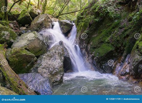 Waterfall in Sugarloaf Ridge State Park, Sonoma Valley, California ...