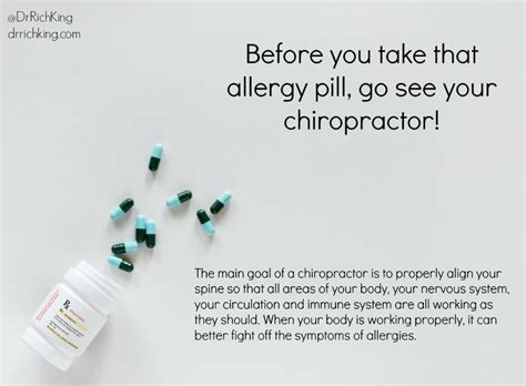 Allergy Relief With Chiropractic Chiropractic Chiropractic Care