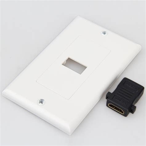 Buy Hi Def Hdmi Wall Plate Wall Outlet Type A 19 Pin Connector One Port