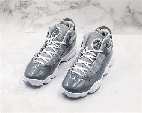 Jordan 6 Rings Cool Grey/White-Wolf Grey For Sale – The Sole Line