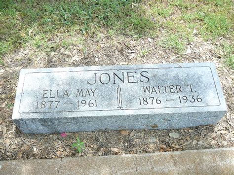 Walter Tilden Jones Find A Grave Memorial