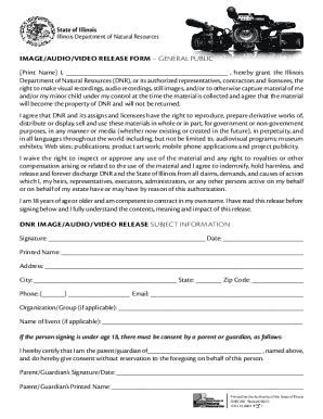 Fillable Online Dnr Form Illinois Fill Out And Sign Printable PDF