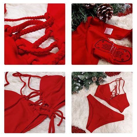 RXRXCOCO Sexy Bandage Bikini 2021 Swimsuit Swimwear Women Thong Push Up Bikinis Set Womens