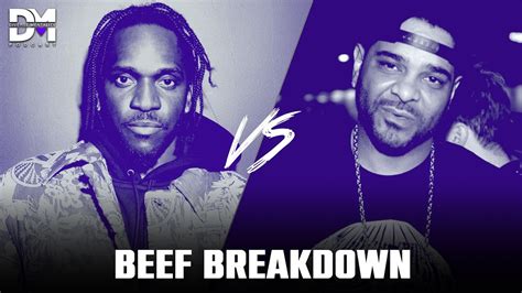 Pusha T Vs Jim Jones Beef Breakdown Youtube