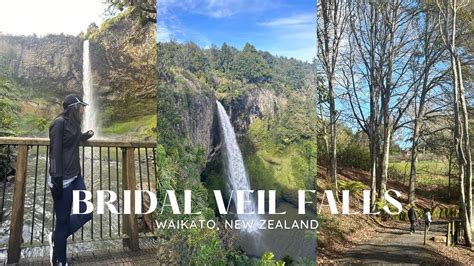 Bridal Veil Falls In Raglan Waikato New Zealand Youtube