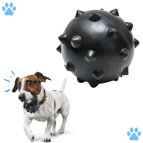 Bola Maci A Brinquedo Para Cachorro Bolinha Cravo Dura Black Mm