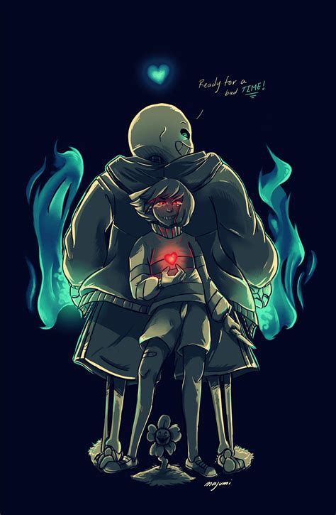 Friskchara Vs Sans By Majumi On Deviantart