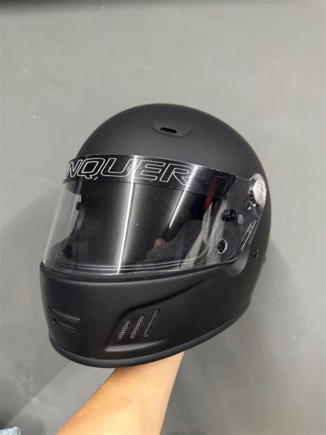 Conquer Snell Sa2020 Full Face Auto Racing Helmet Car Accessories