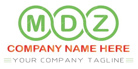 Premium Vector Mdz Letter Logo Design