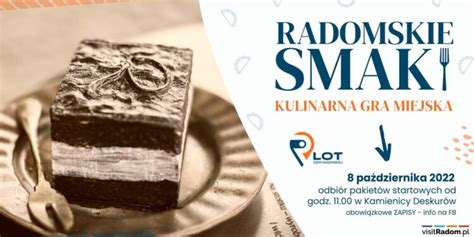 Radom Kulinarna gra miejska już w sobotę Radomskie info Portal