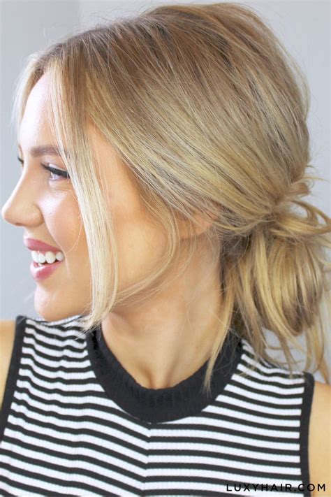 How To Create A Cute And Easy Messy Bun In Simple Steps With Luxy