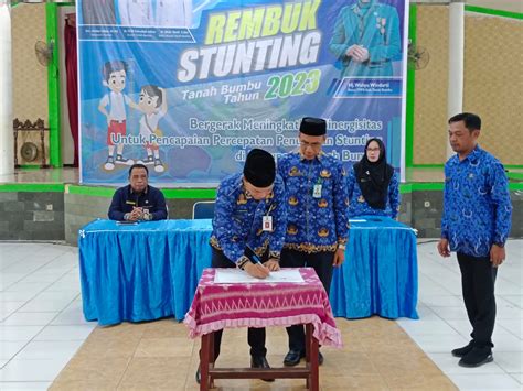 Tekan Angka Stunting Tanah Bumbu Gelar Rembuk Stunting Tahun 2023