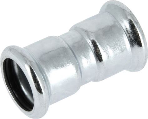 Bonfix C Staal M 28mm Persfitting Recht FF Staalverzinkt Cv Bol