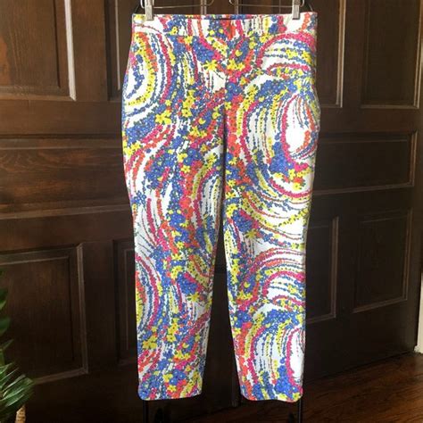 Talbots Pants And Jumpsuits Talbots Chatham Ankle Pants Floral Skinny