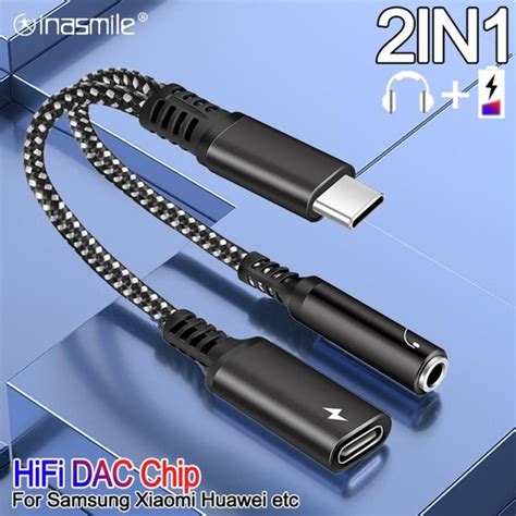 Tialating 2ın1 Tip C 3 5mm Jack Kulaklık USB 3 0 Tip C Otg Fiyatı