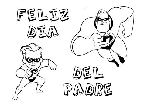 Dibujos Para Colorear Dia Del Padre