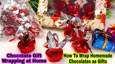 How To Wrap Homemade Chocolate As A Gift How To Wrap Chocolate As A